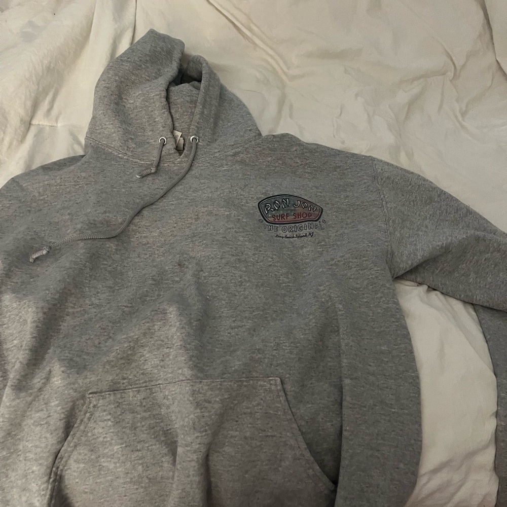 Ron Jon Gray Surf Shop Hoodie